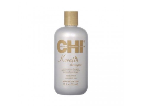 CHI Keratin Shampoo Atkuriamasis Plaukų Šampūnas, 355 ml CHI Keratin Shampoo Atkuriamasis Plaukų Šampūnas, 355 ml